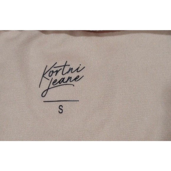 New With Tags Kortni Jeane High-Waisted Swim Bikini Bottoms S Small Beig… - Picture 6 of 7